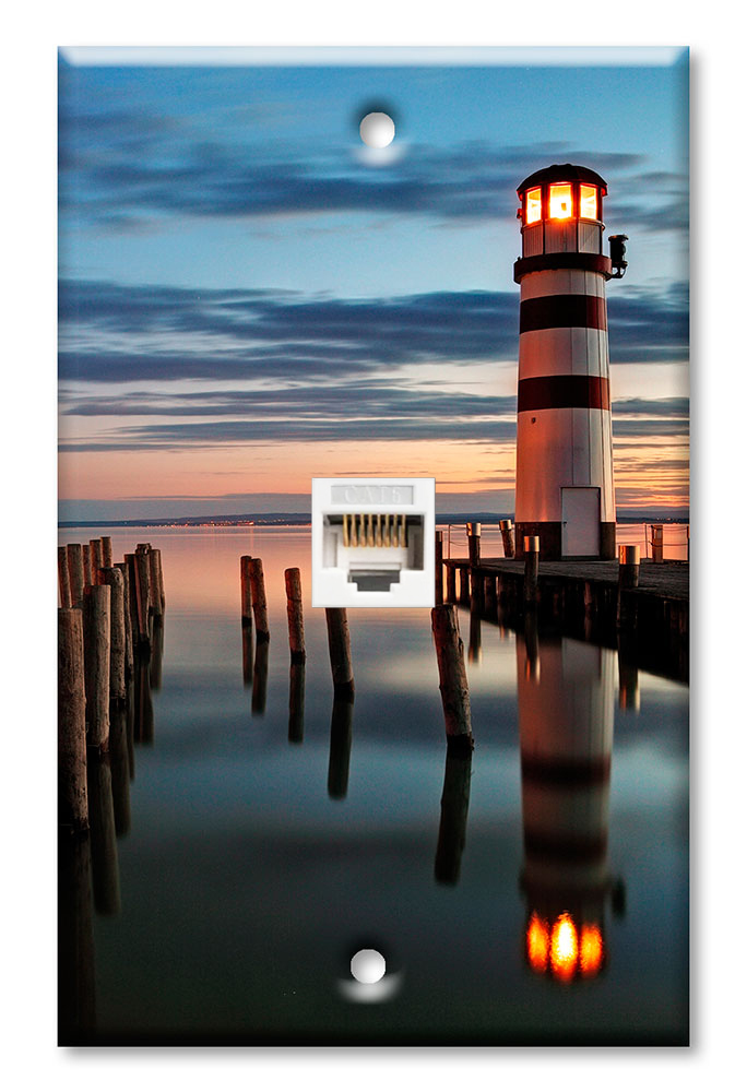 Lighthouse on a Lake - #2625