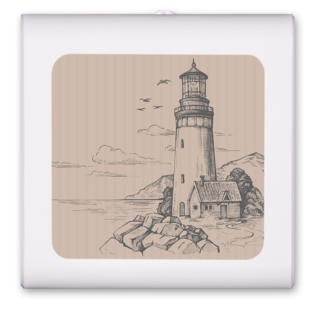 Lighthouse Drawing - #2626