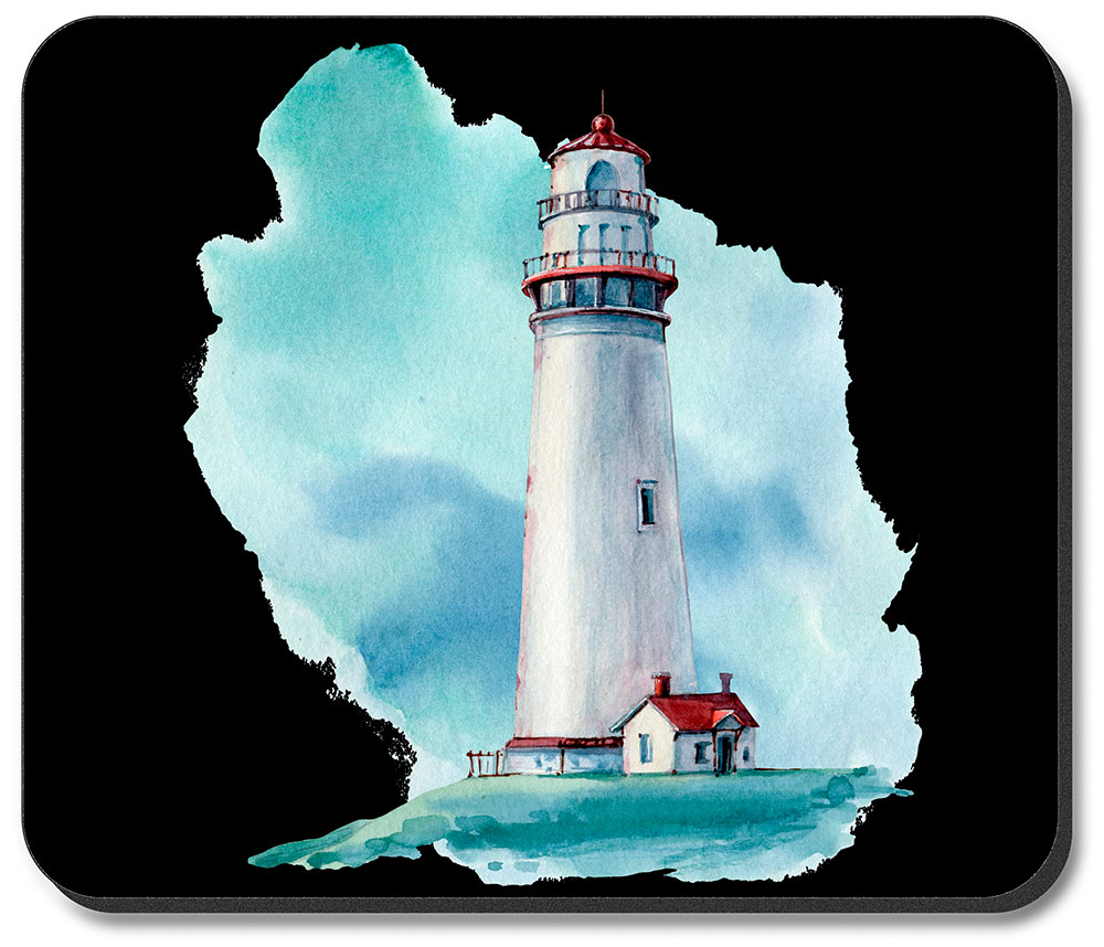 Watercolor Lighthouse - #2628