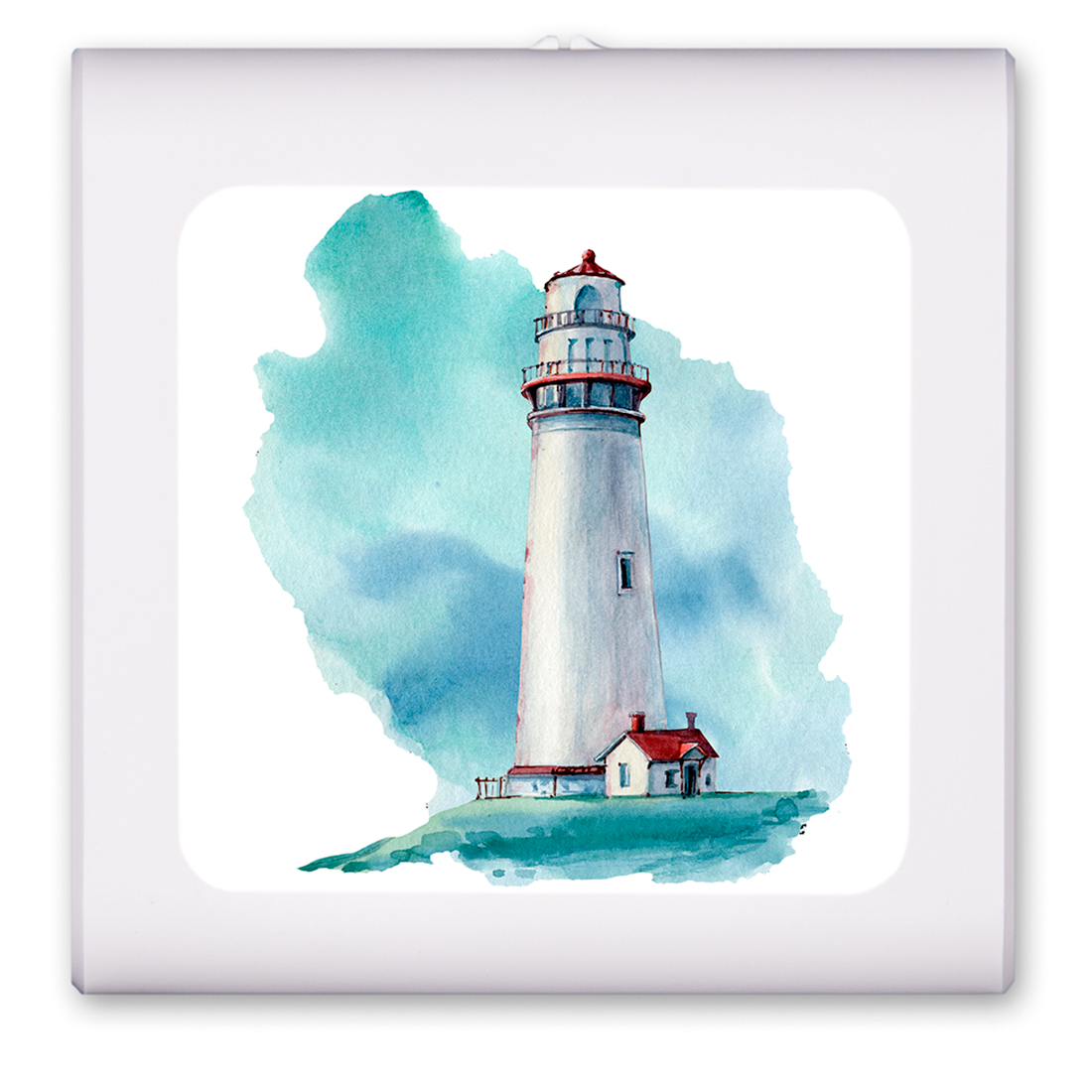 Watercolor Lighthouse - #2628