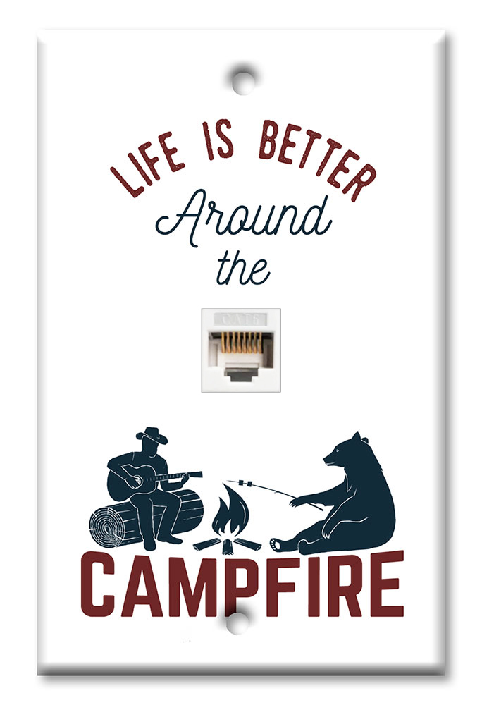 Life is Better Around Campfire - #2641