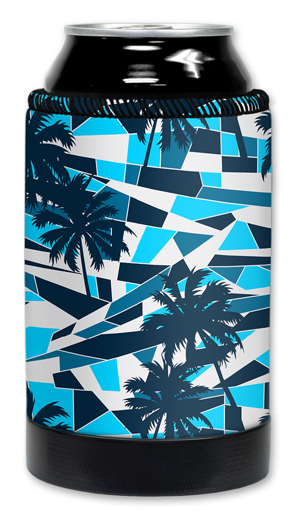 Blue Palm Trees - #2656