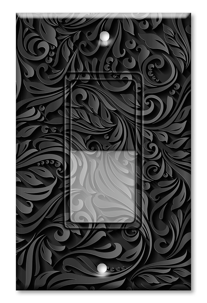 Black Floral - #2659