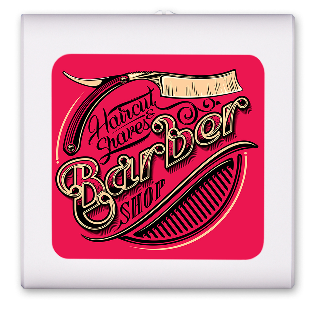 Barber Shop Pink - #2662