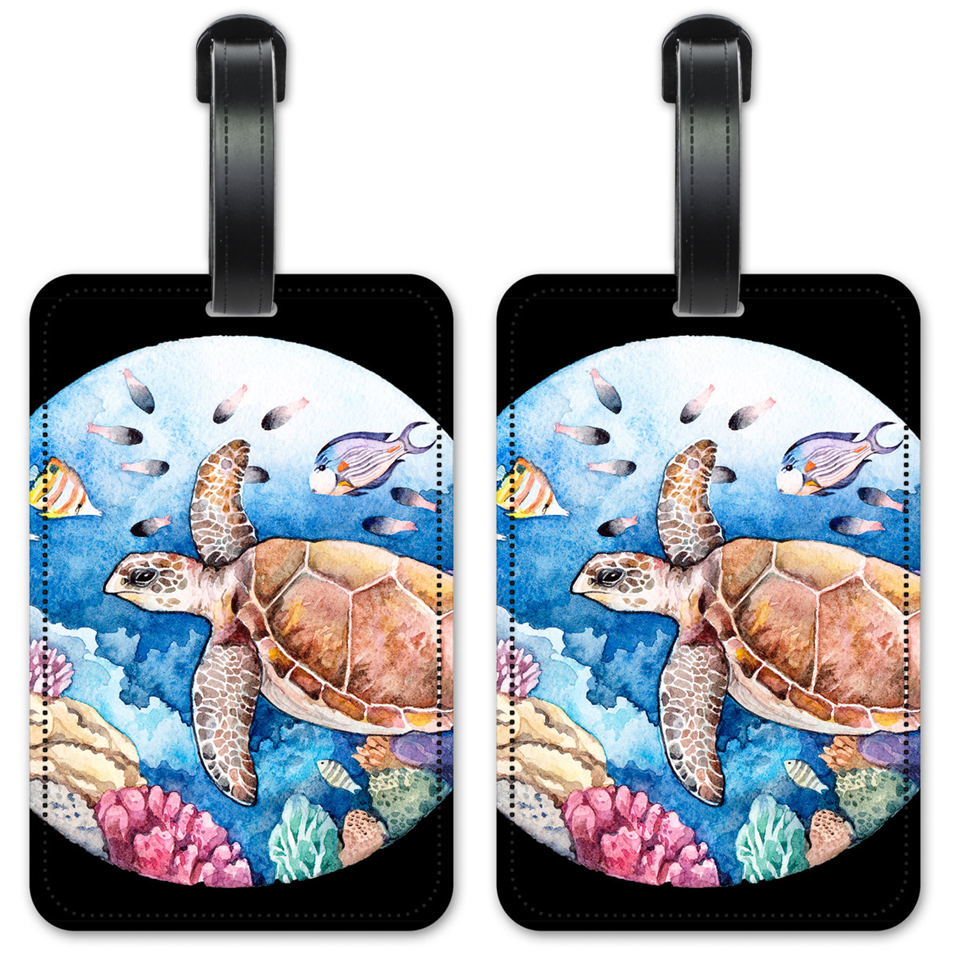 Coral Reef Water Color - #2690