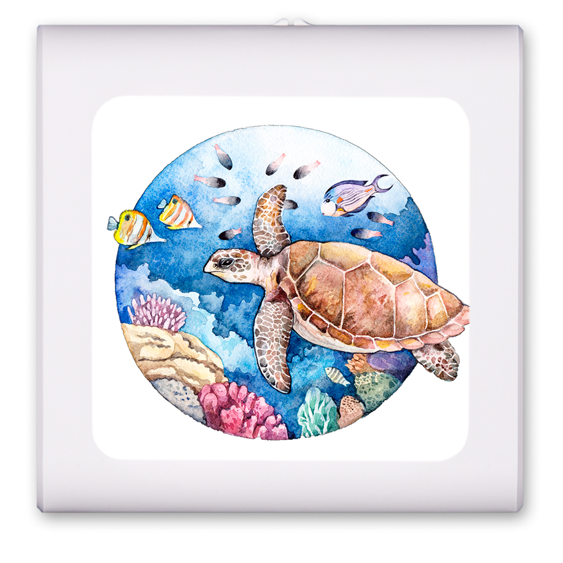 Coral Reef Water Color - #2690