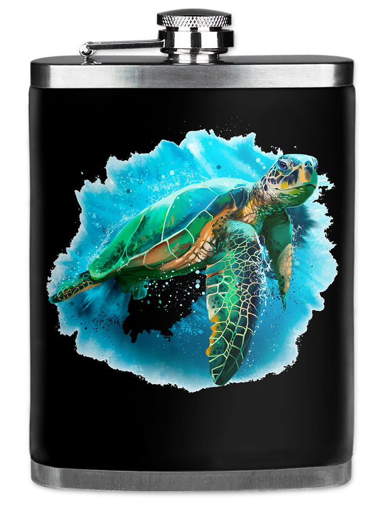 Sea Turtle Painting - #2694