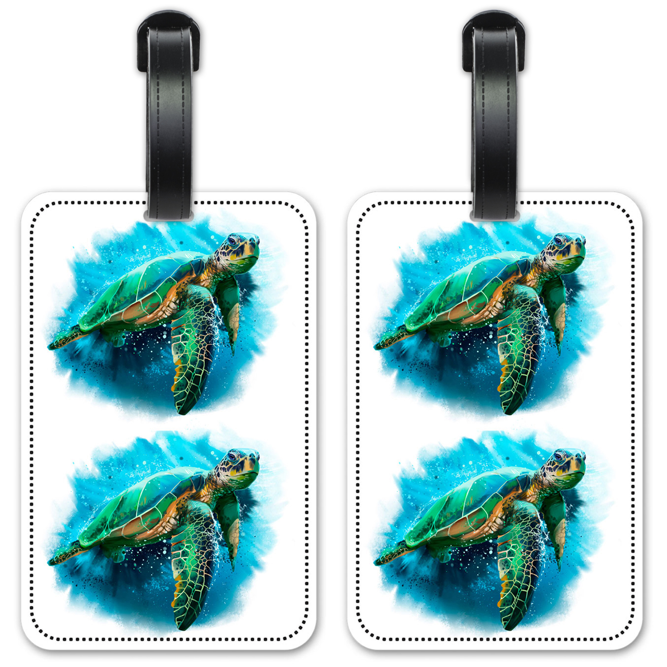 Sea Turtle Painting - #2694