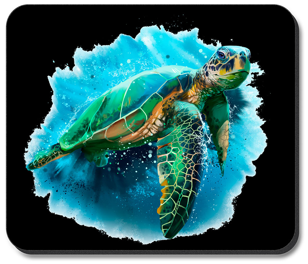 Sea Turtle Painting - #2694