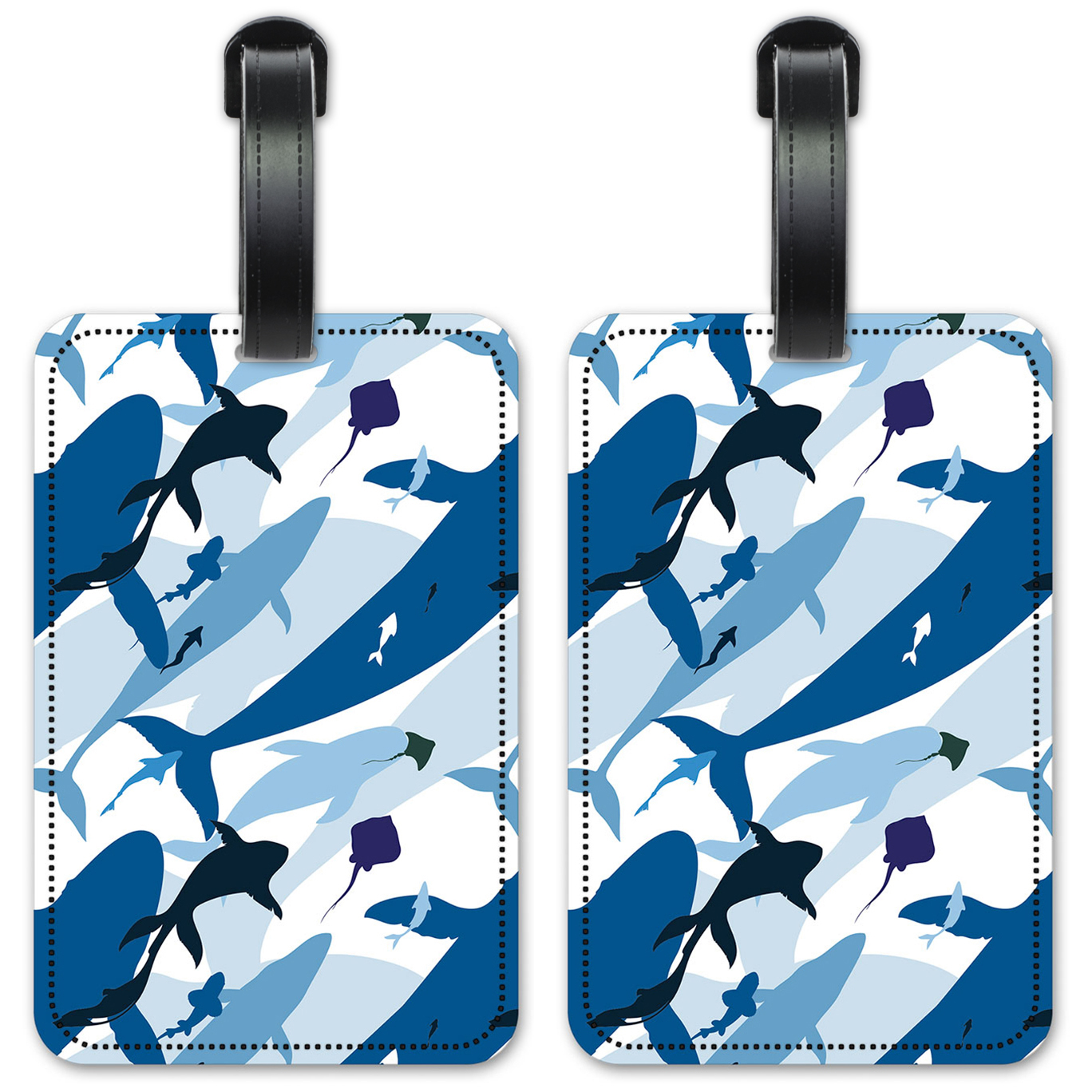 Seamless Sharks - #2695