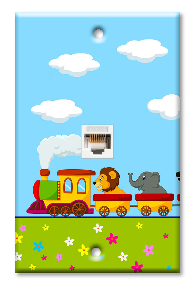 Cute Animal Train - #2707