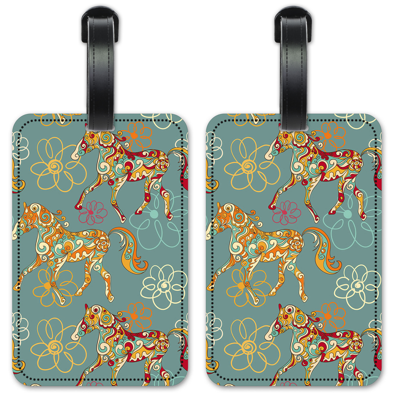 Paisley Horses - #2735