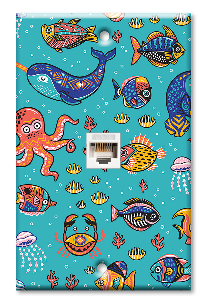 Whimsical Sea Creatures - #2736