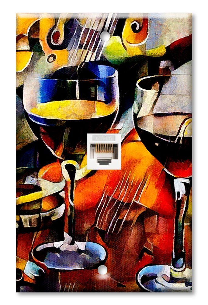Colorful Wine Glasses - #2745