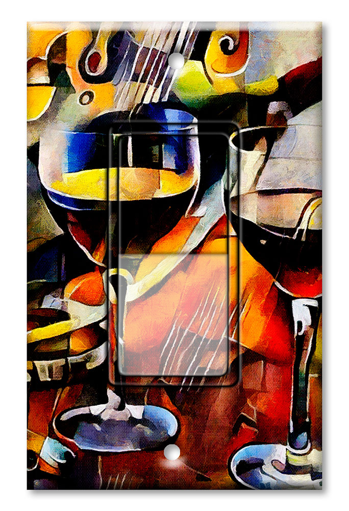 Colorful Wine Glasses - #2745