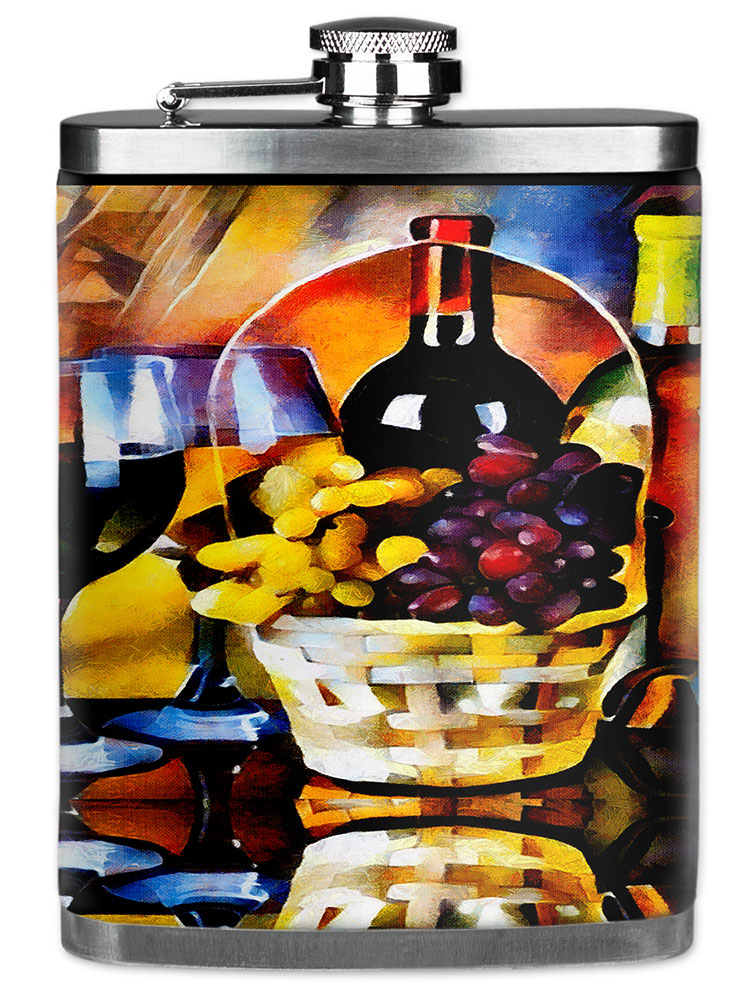 Colorful Wine Basket - #2746