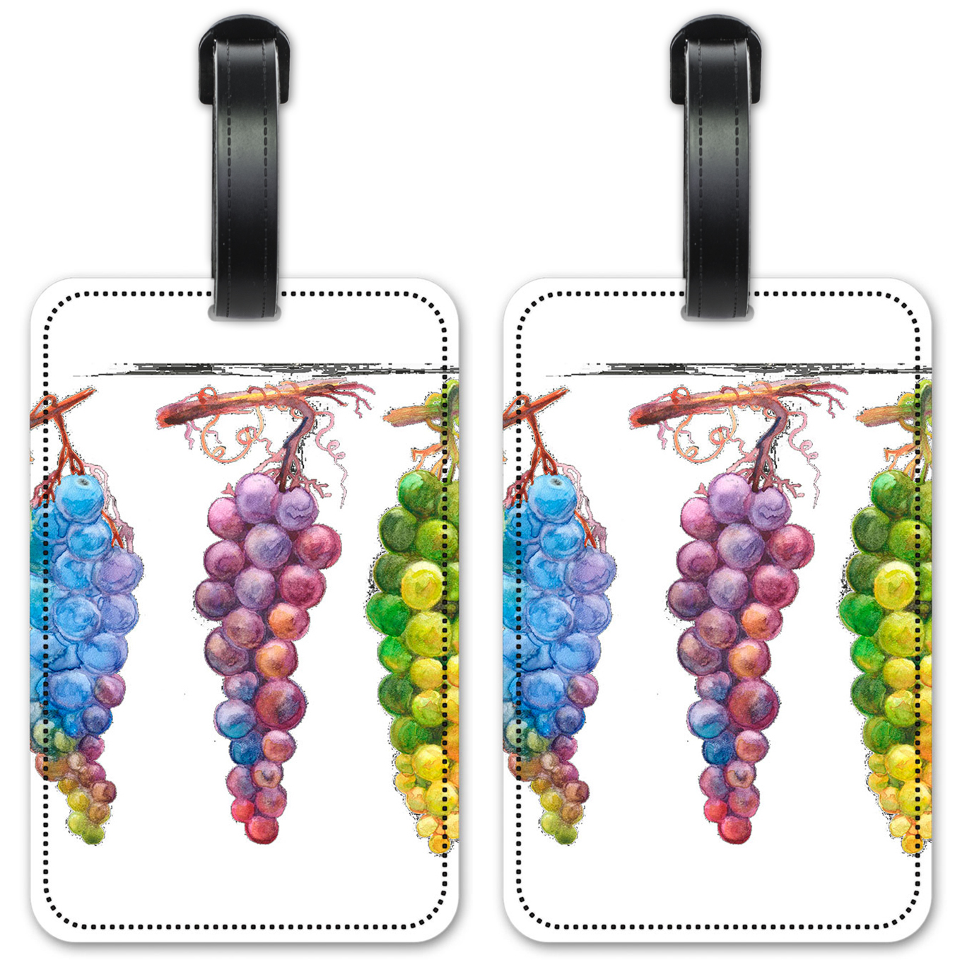 Watercolor Grapes - #2747