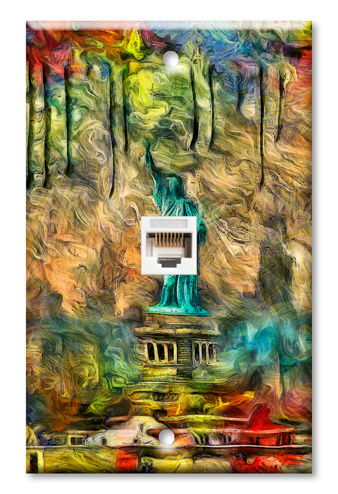 Statue of Liberty Abstract - #2752