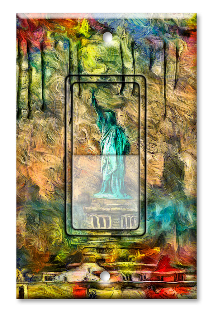 Statue of Liberty Abstract - #2752