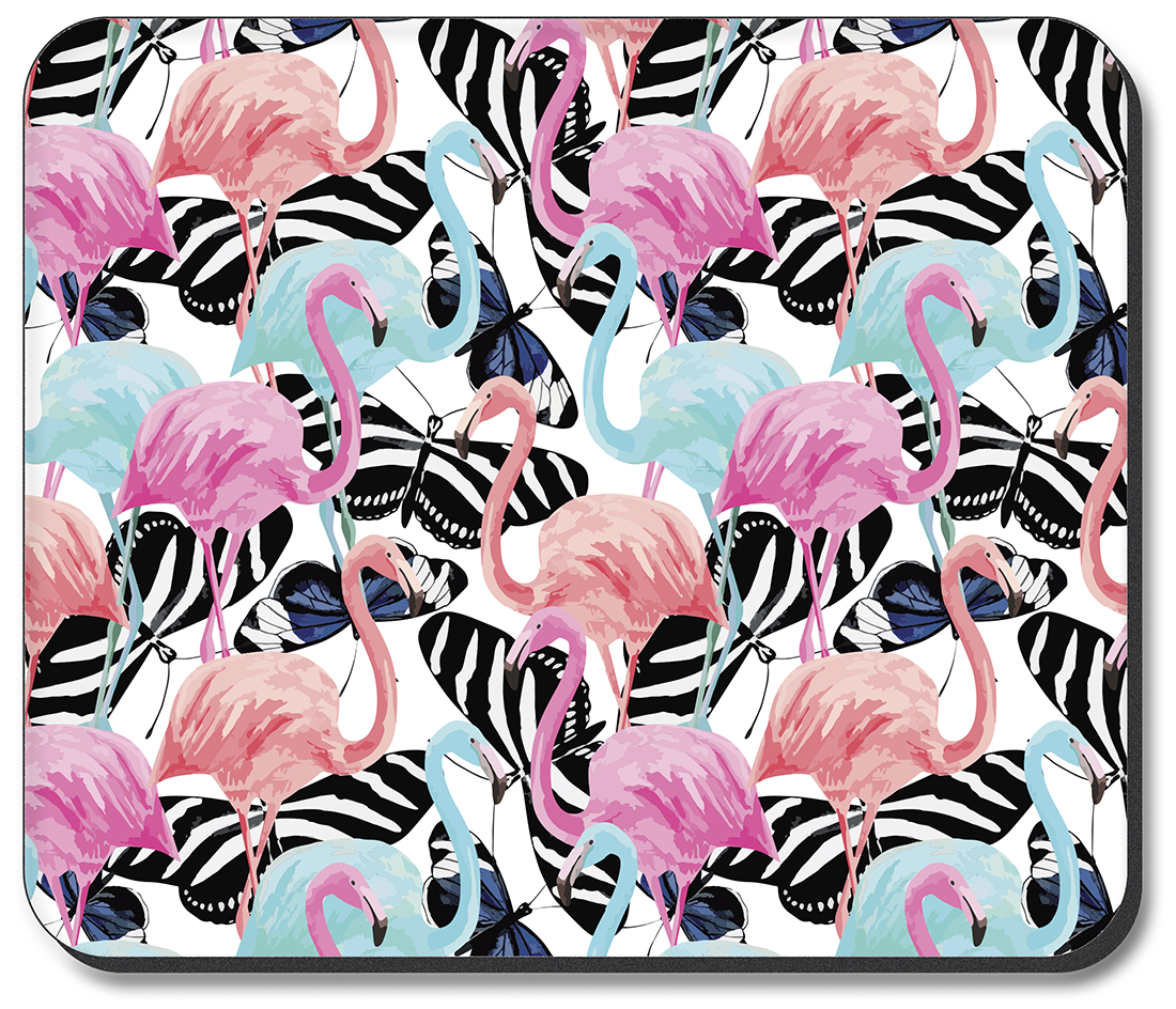 Flamingos and Butterflies - #2763