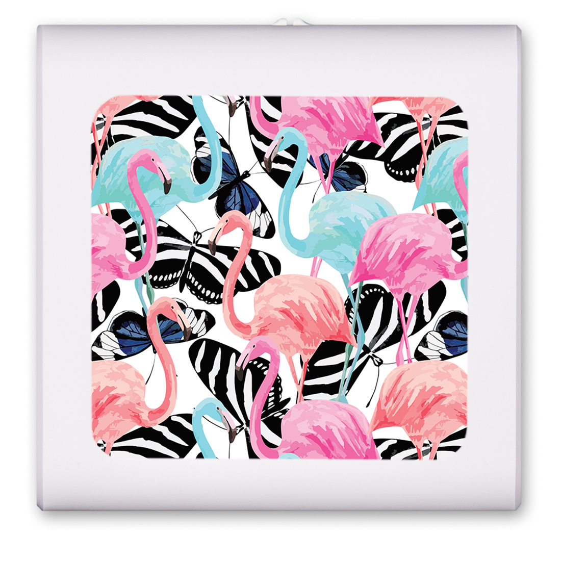 Flamingos and Butterflies - #2763