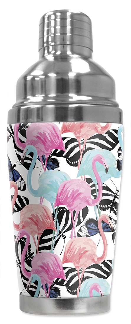 Flamingos & Butterflies - #2763