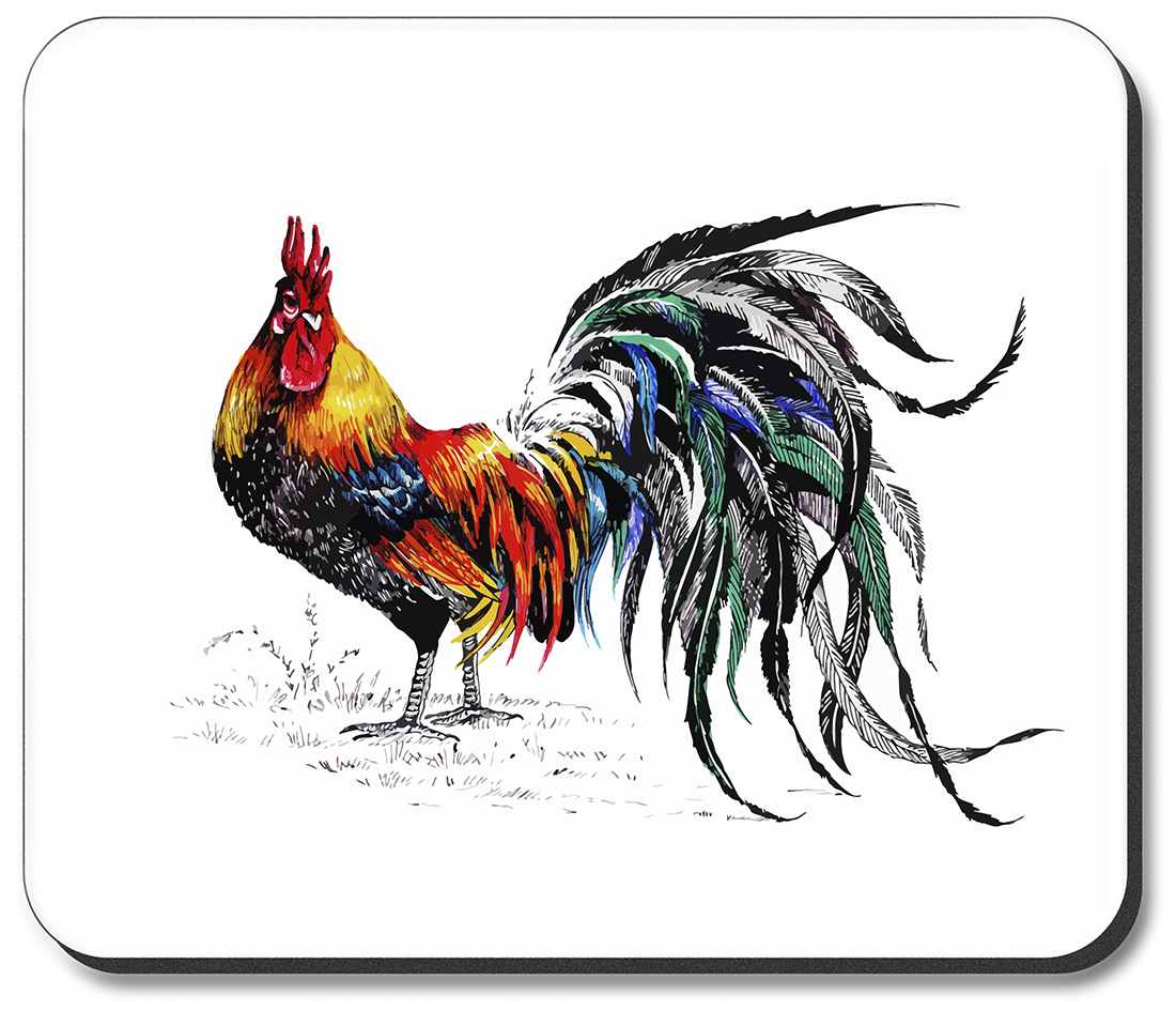 Rooster Drawing - #2766