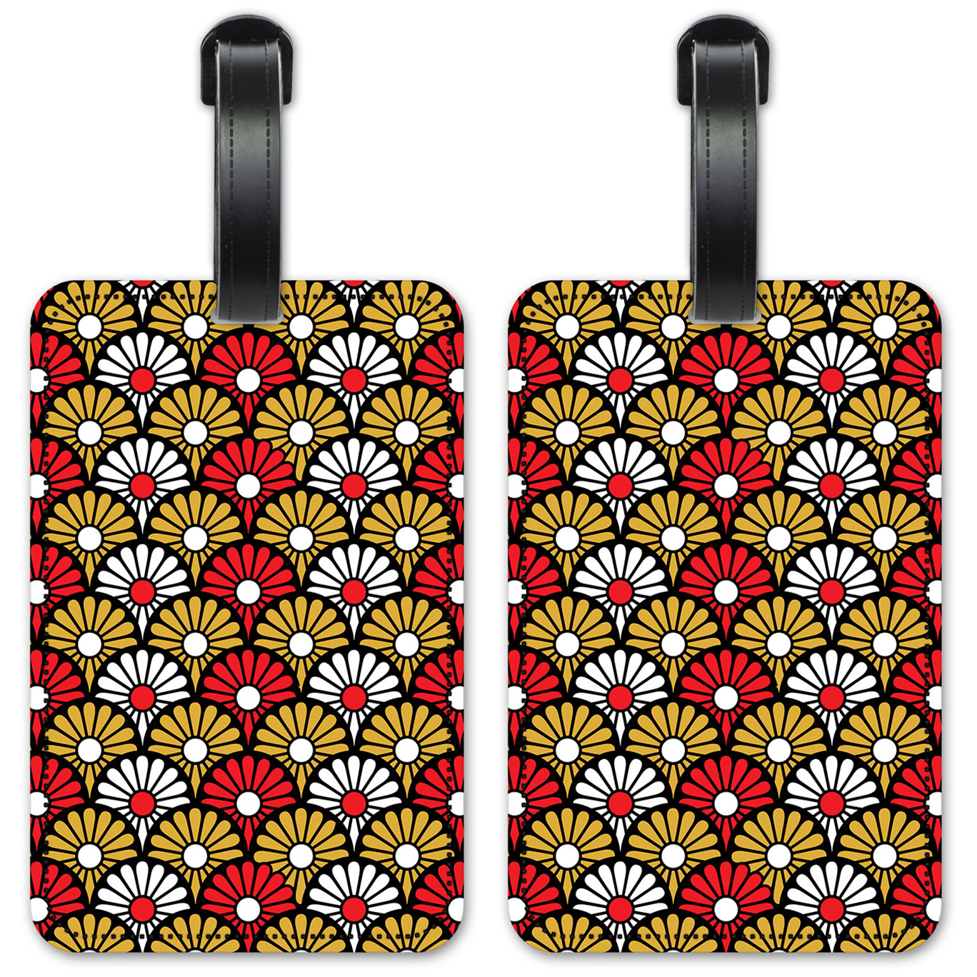 Red, White & Gold Floral - #2776