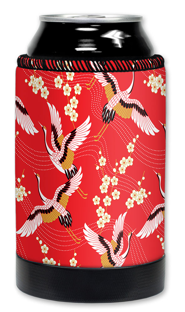 Red, White & Gold Cranes - #2781