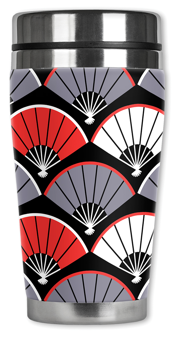 Red, White & Gray Fans - #2785