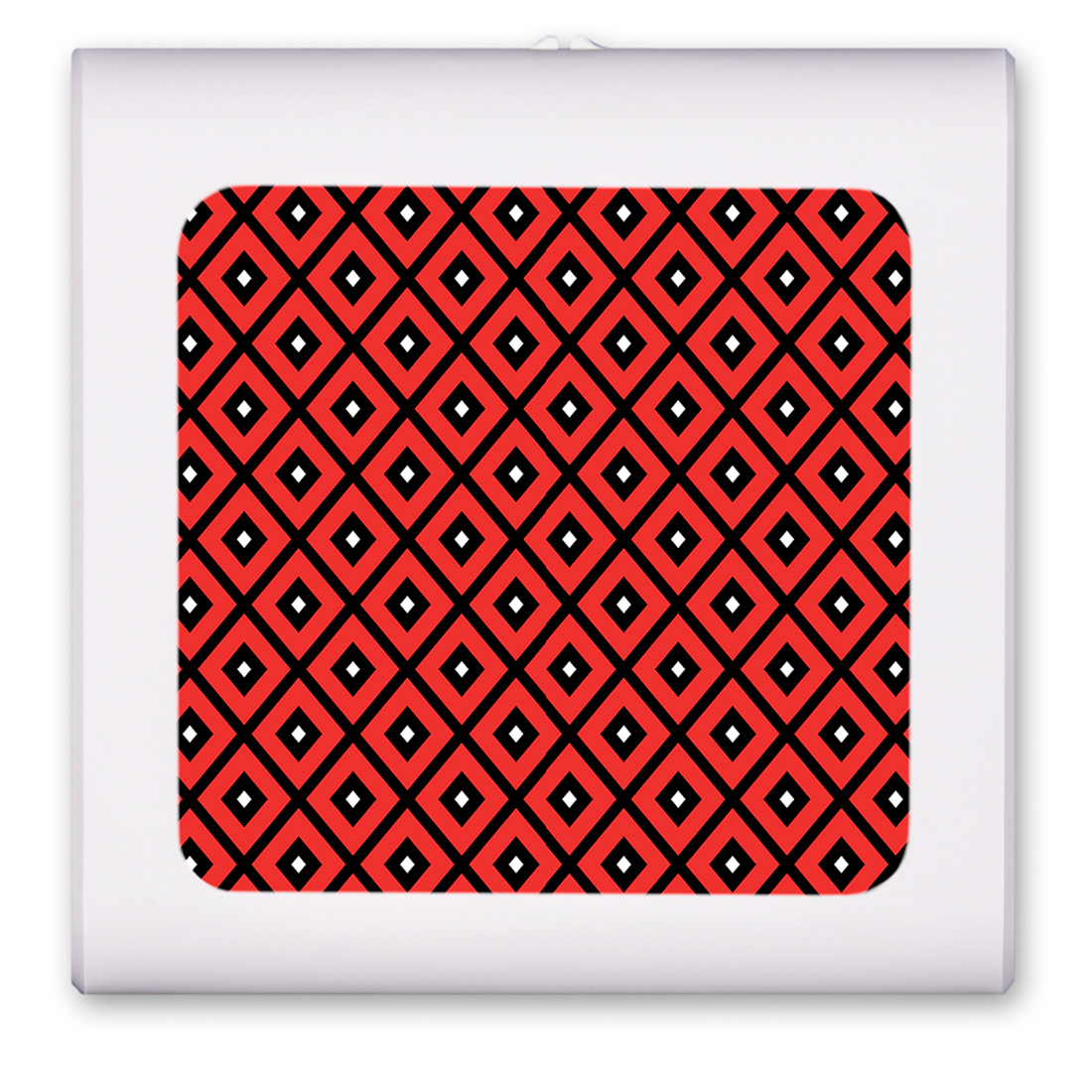 Red Black and White Triangles - #2791