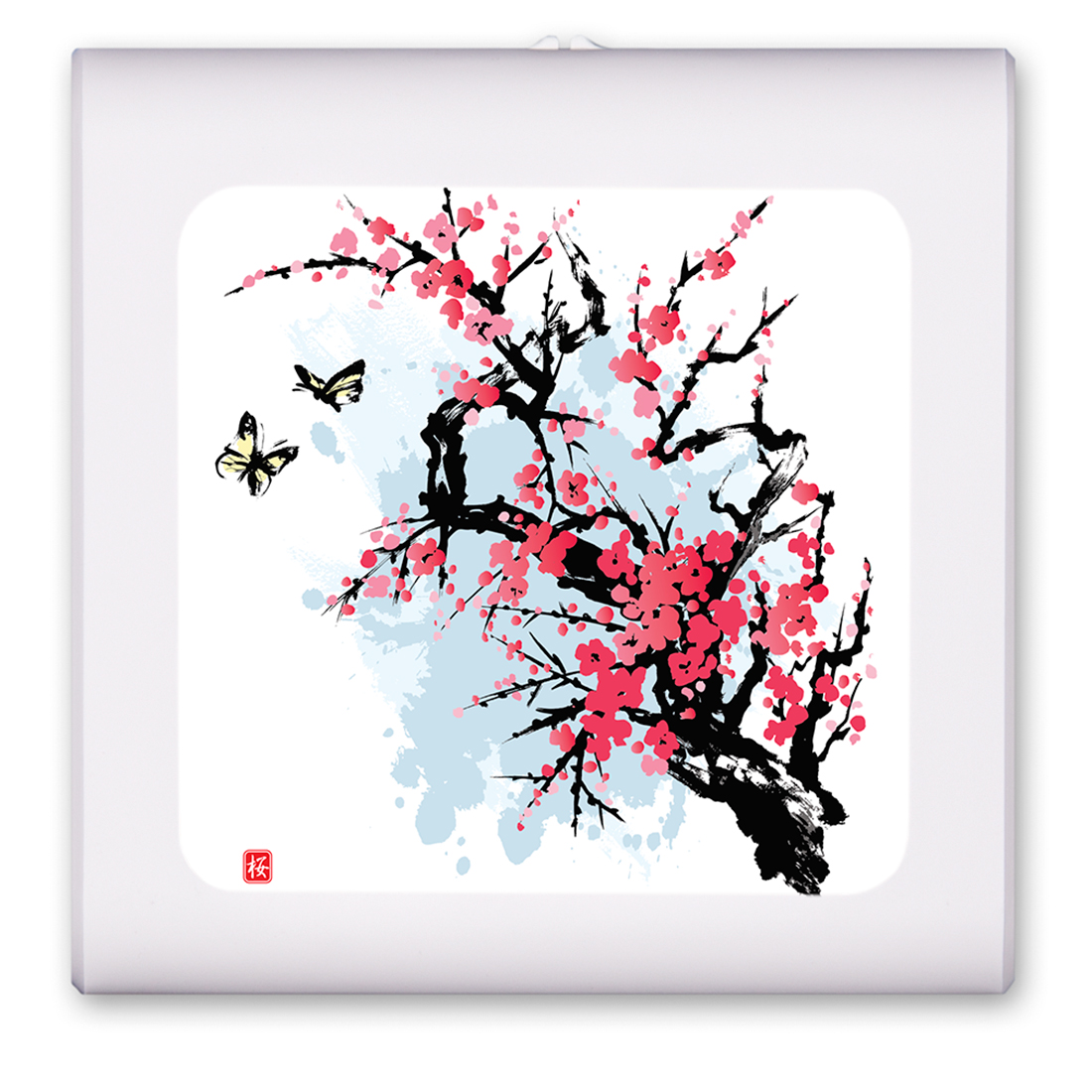 Cherry Blossoms and Butterflies 2 - #2801