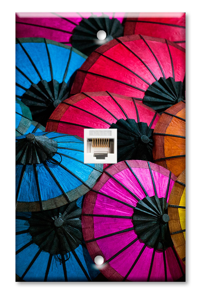 Colorful Umbrellas - #2806