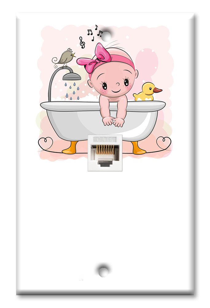 Baby in Bath - #2807
