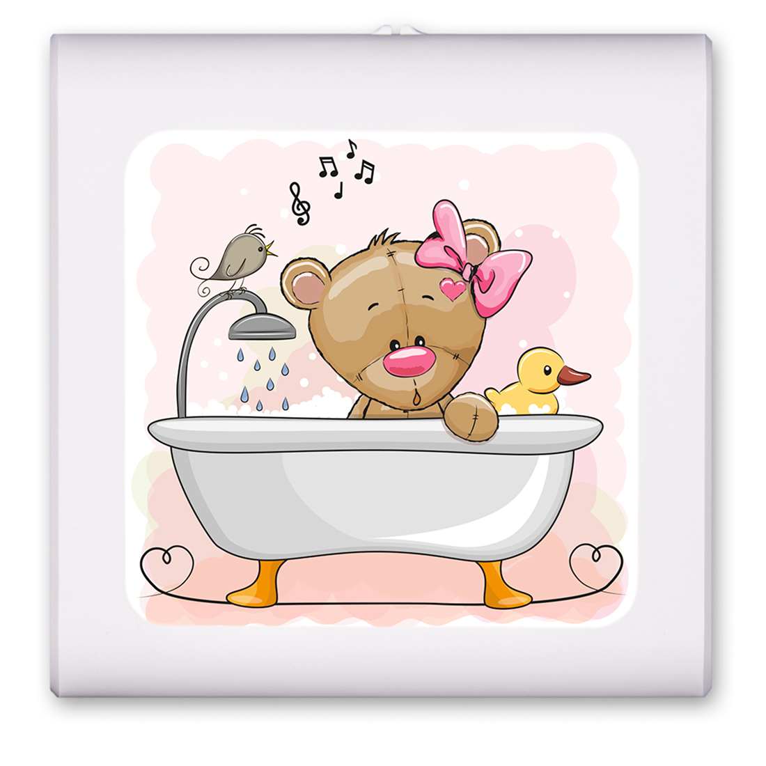 Teddy Bear in Bath - #2809