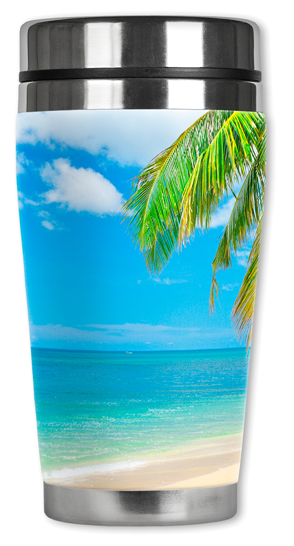 Palm Tree on the Beach - #2813