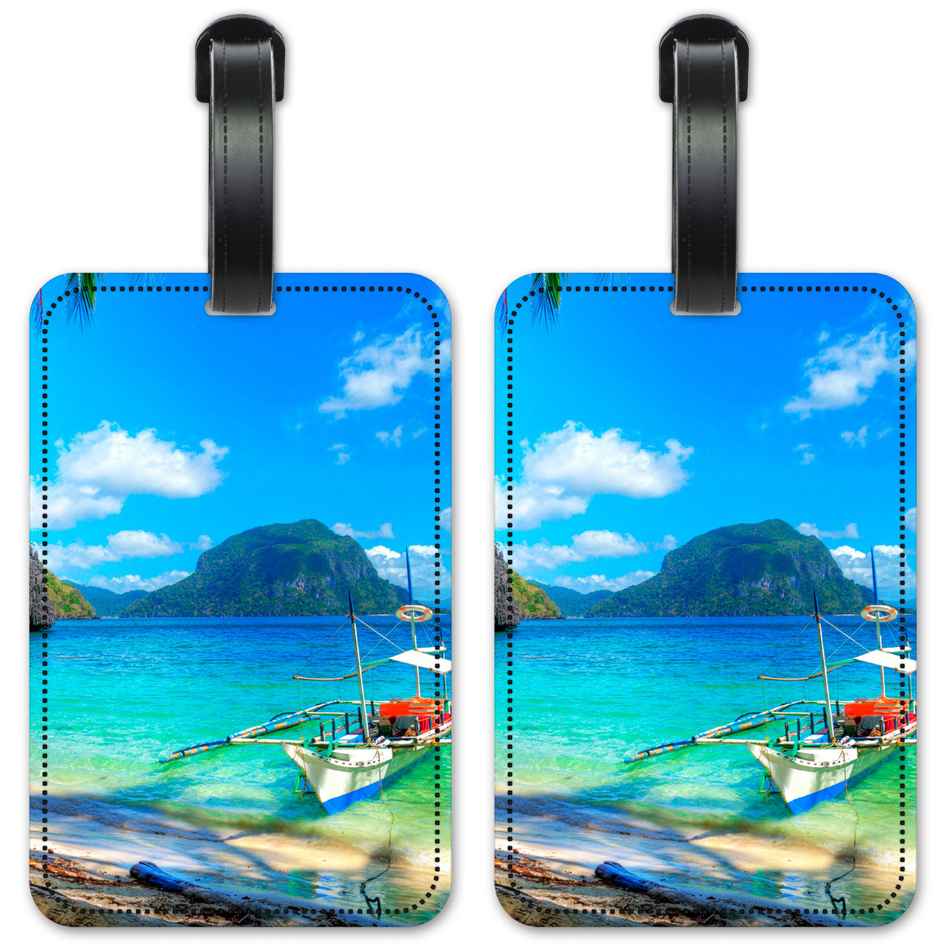 Catamarans on the Beach - #2821