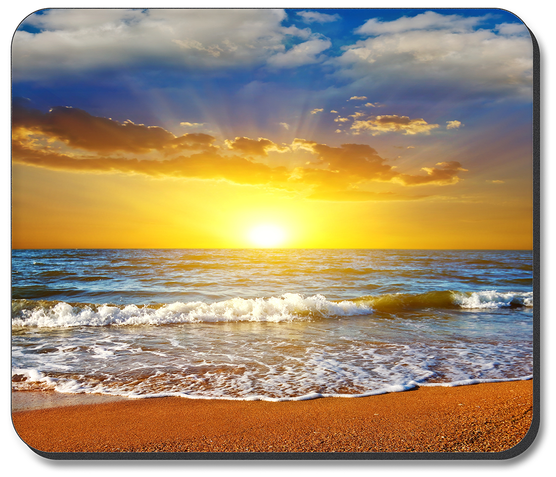 Bright Sunset at the Beach - #2828
