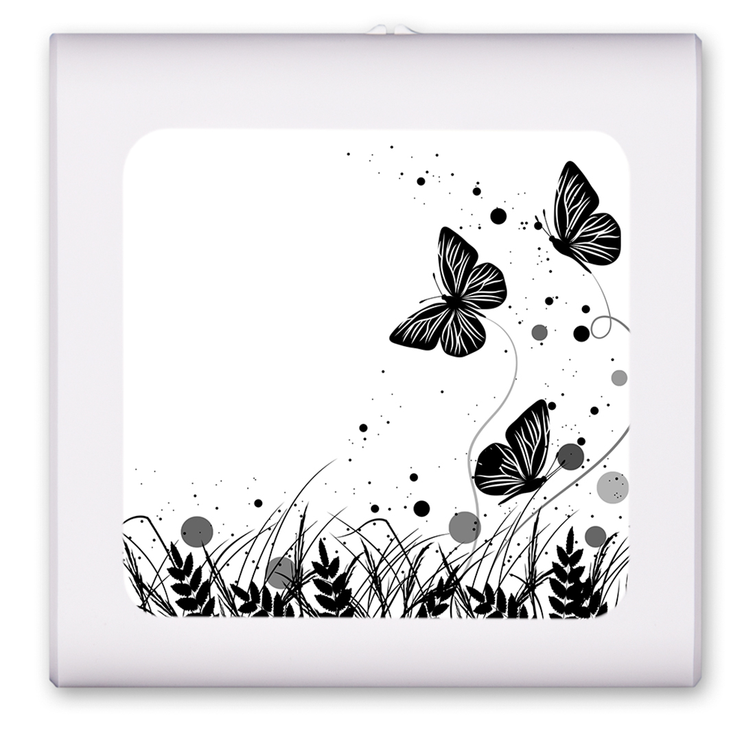 Black and White Butterfly - #2858