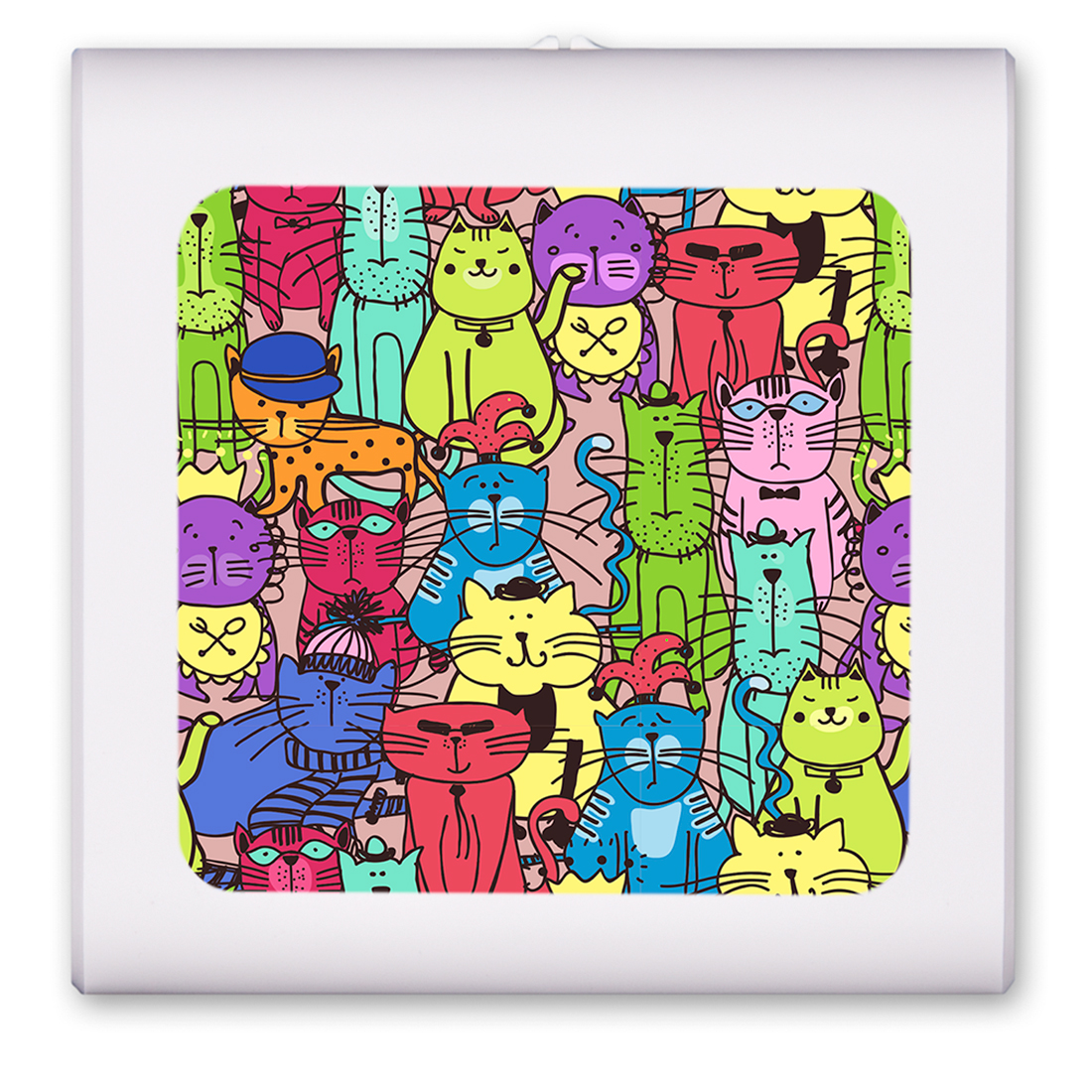 Colorful Cat Toss - #2872