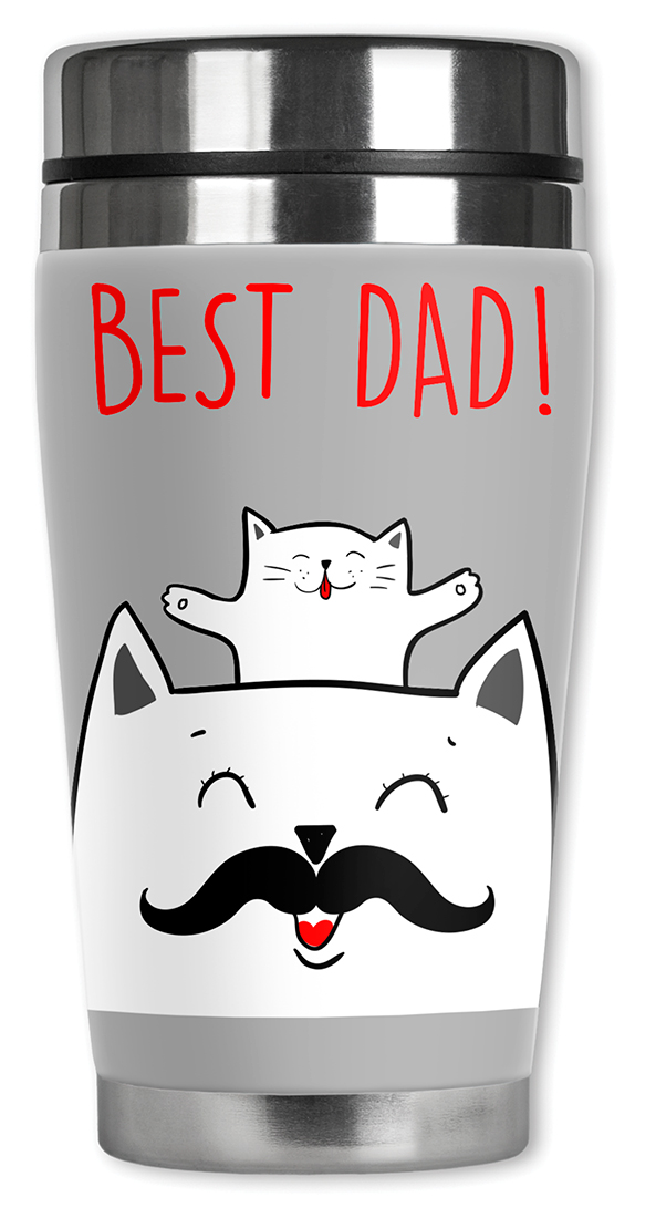 Best Dad - Cat & Kitten - #2873