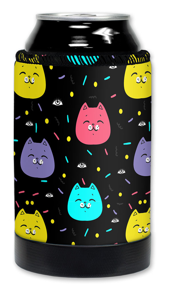 Colorful Cat Faces - #2875