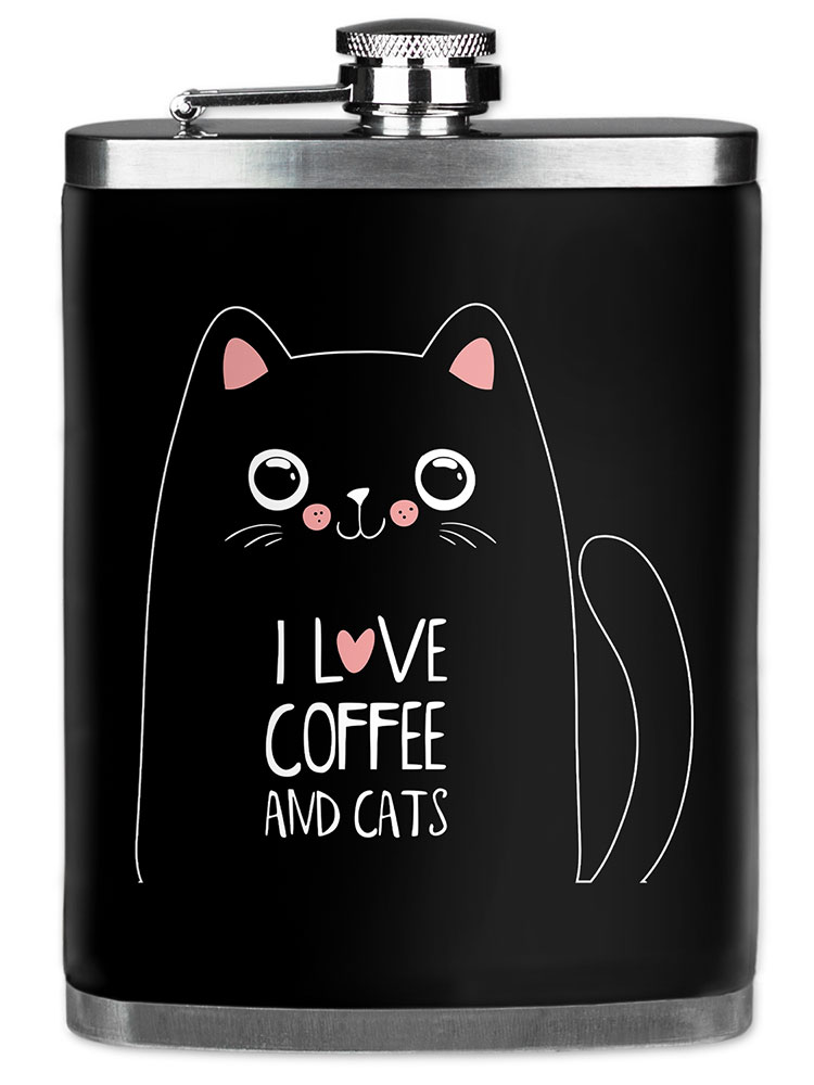 I Love Coffee & Cats - #2879