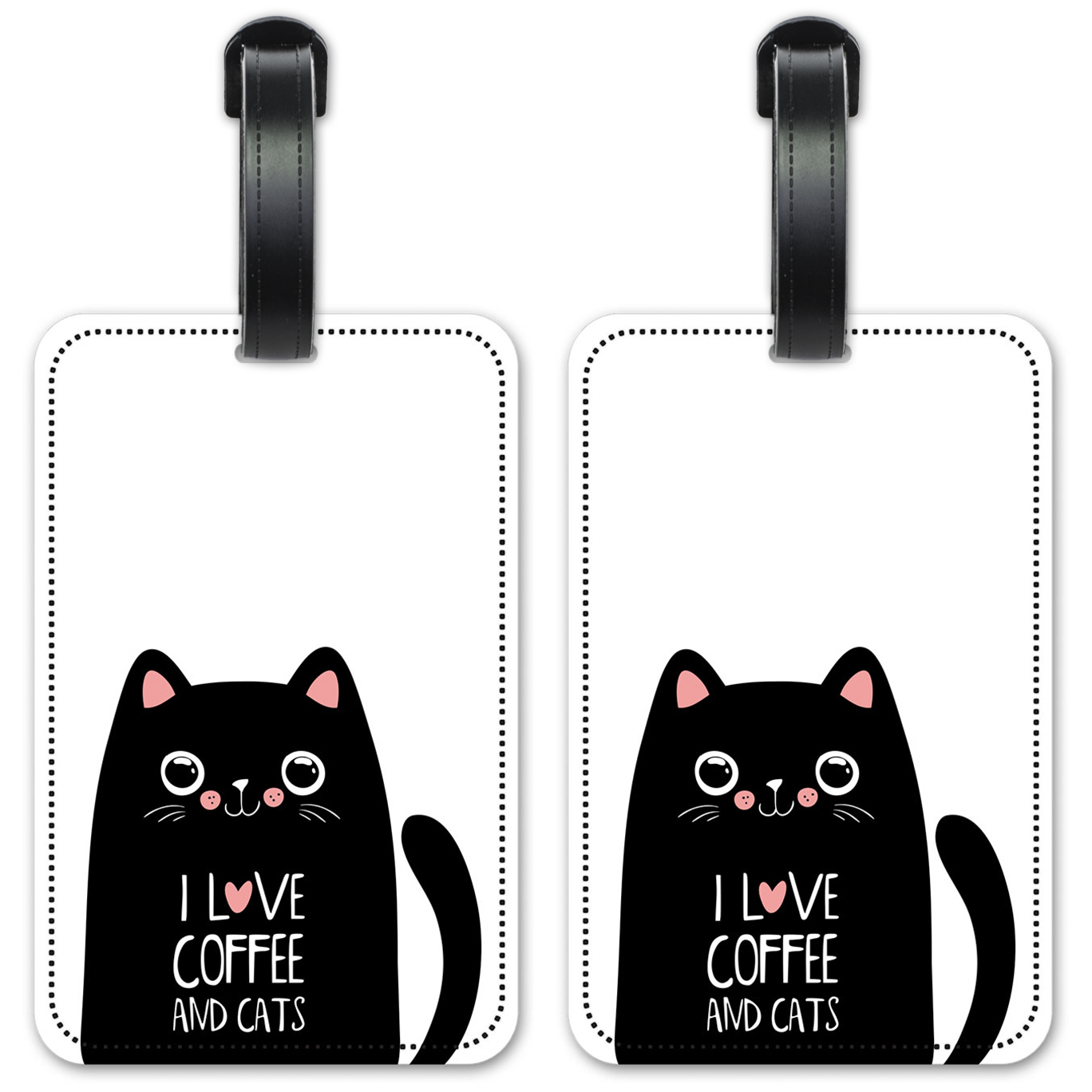 I Love Coffee & Cats - #2879