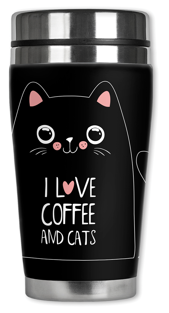 I Love Coffee & Cats - #2879