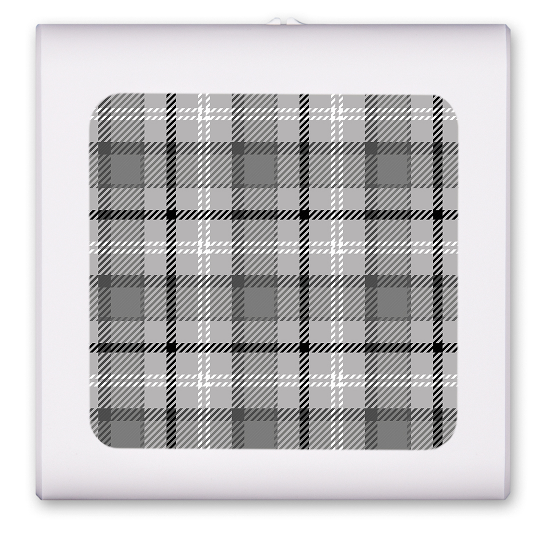 Gray and White Flannel Design - #2903