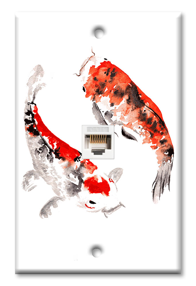 Watercolor Koi - #2920