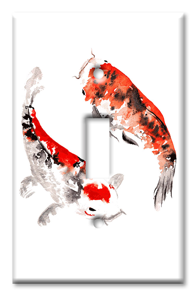 Watercolor Koi - #2920