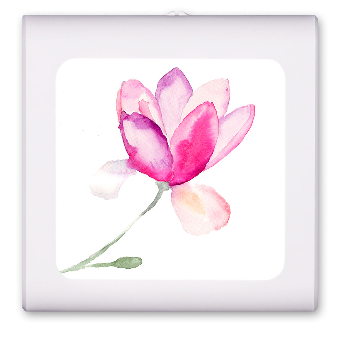 Pink Watercolor Flower - #2922