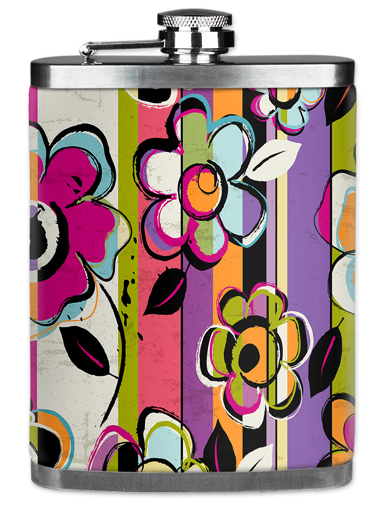 Floral Color Line Art - #2935